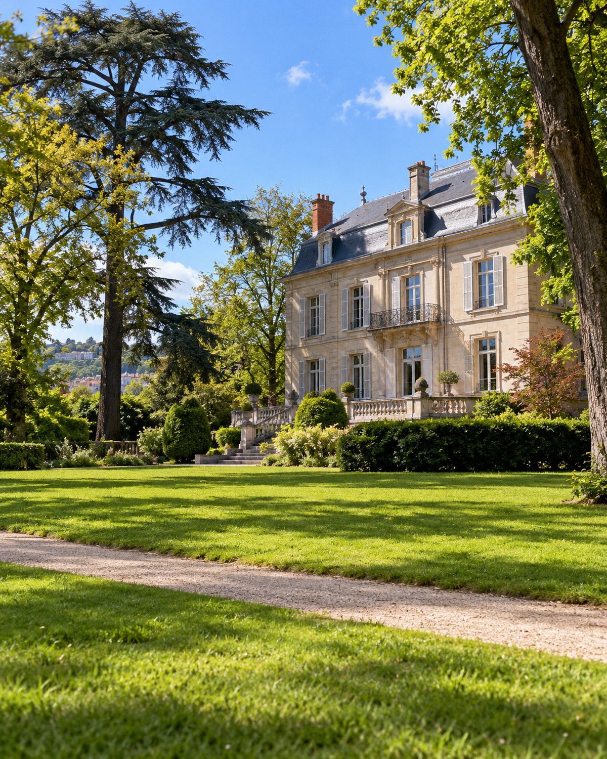 Le domaine de Bellerive à La Mulatière