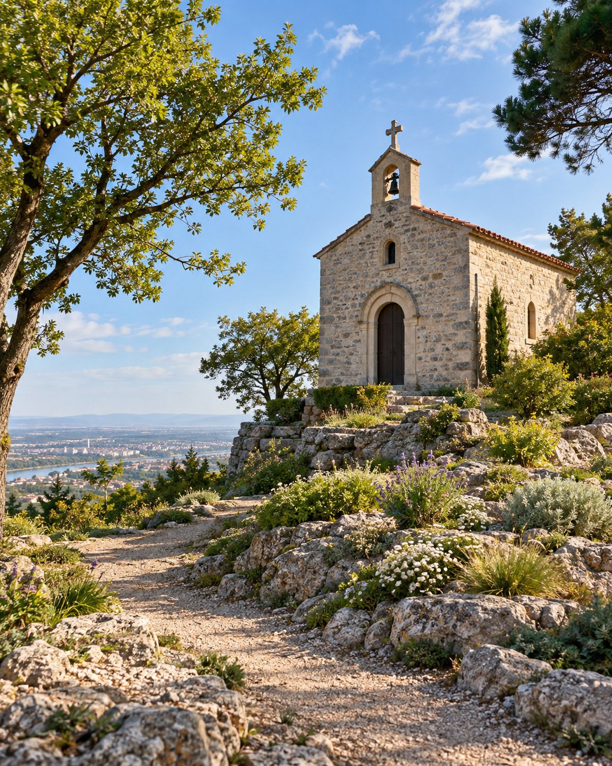 La chapelle de l'Ermitage au Mont Cindre