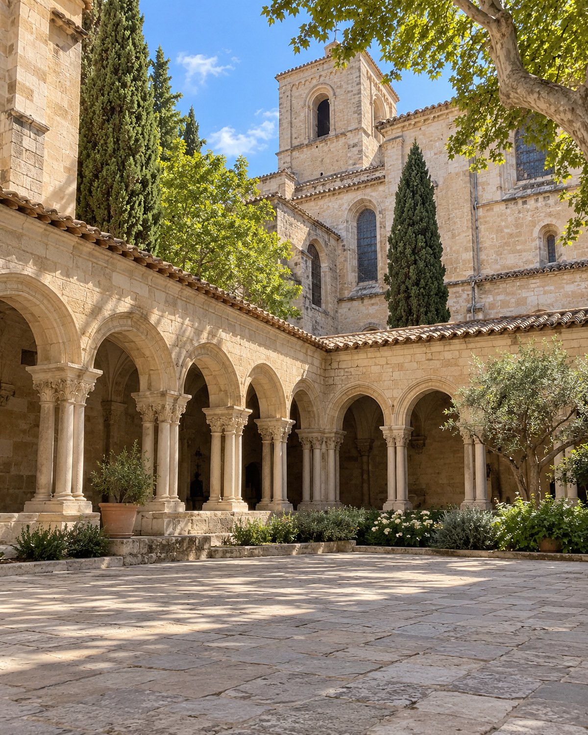 Le cloître Saint-Sauveur à Aix-en-Provence