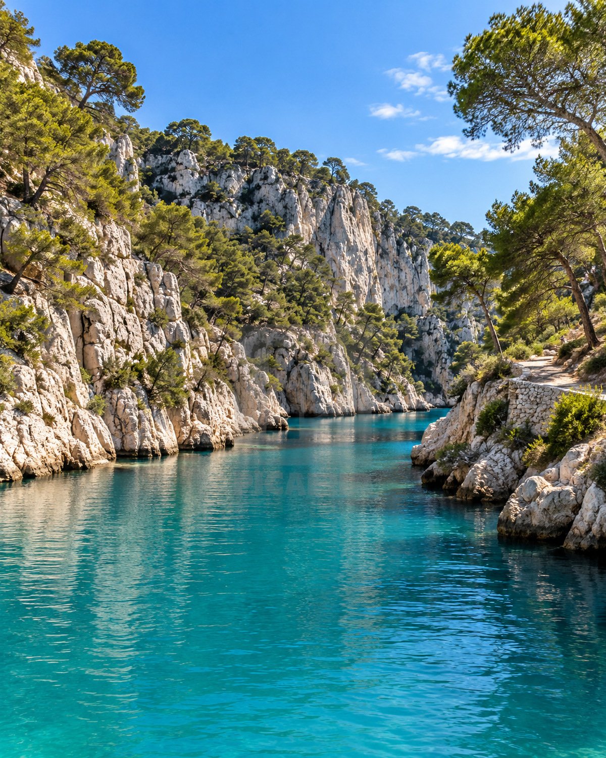 La calanque de Port-Miou à Cassis