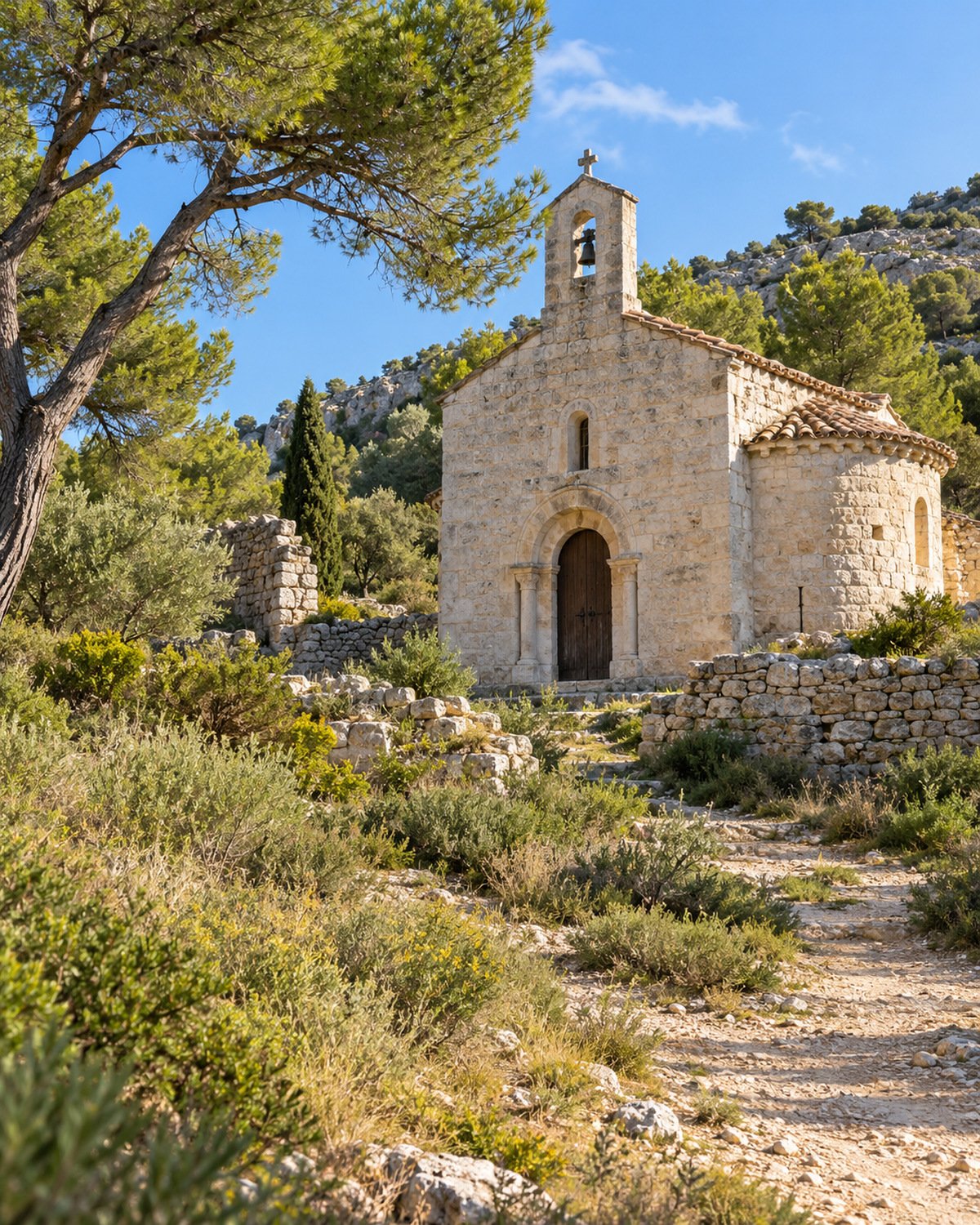 La chapelle Saint-Michel de Gignac au Rove