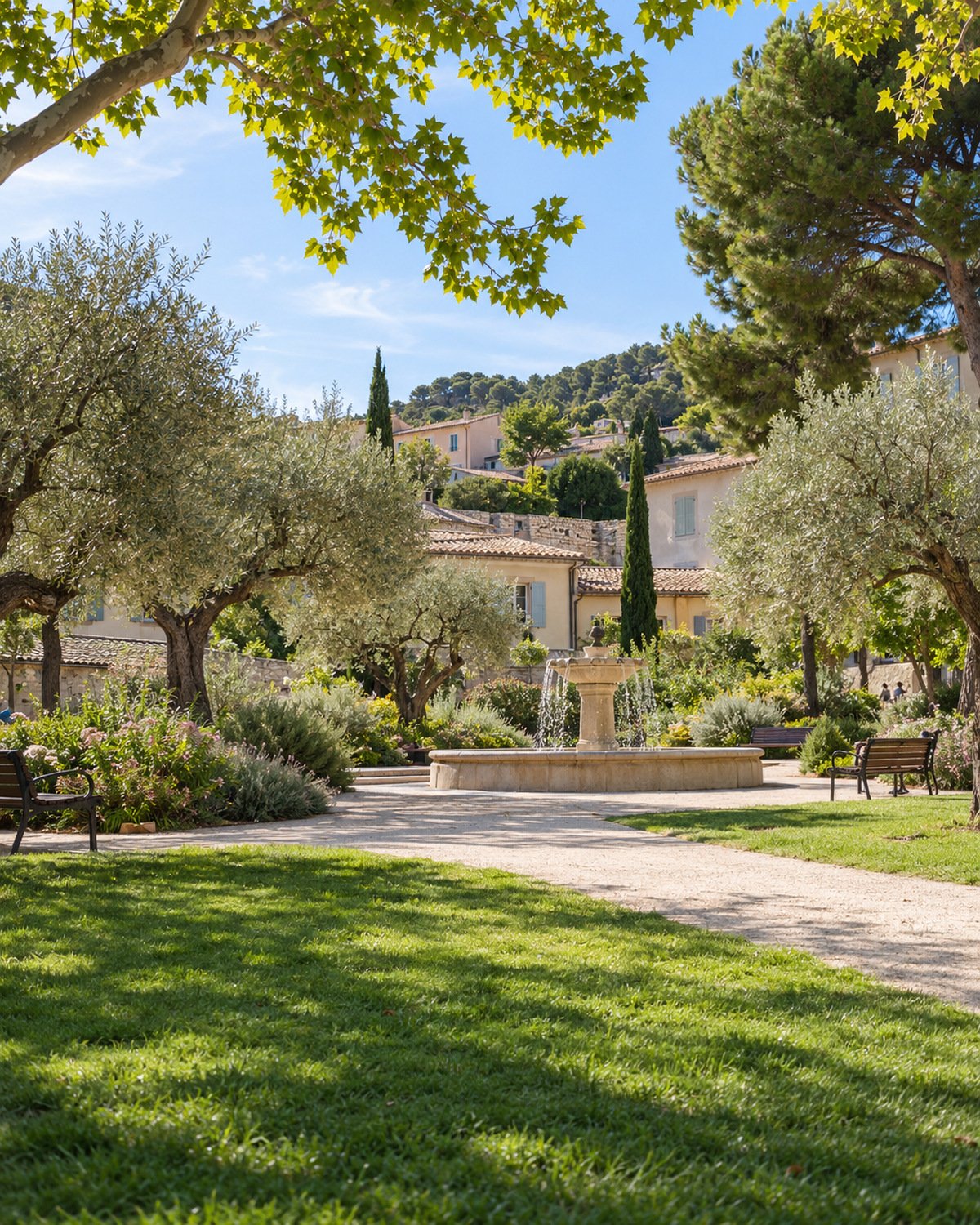Le jardin du Centre à Septèmes-les-Vallons