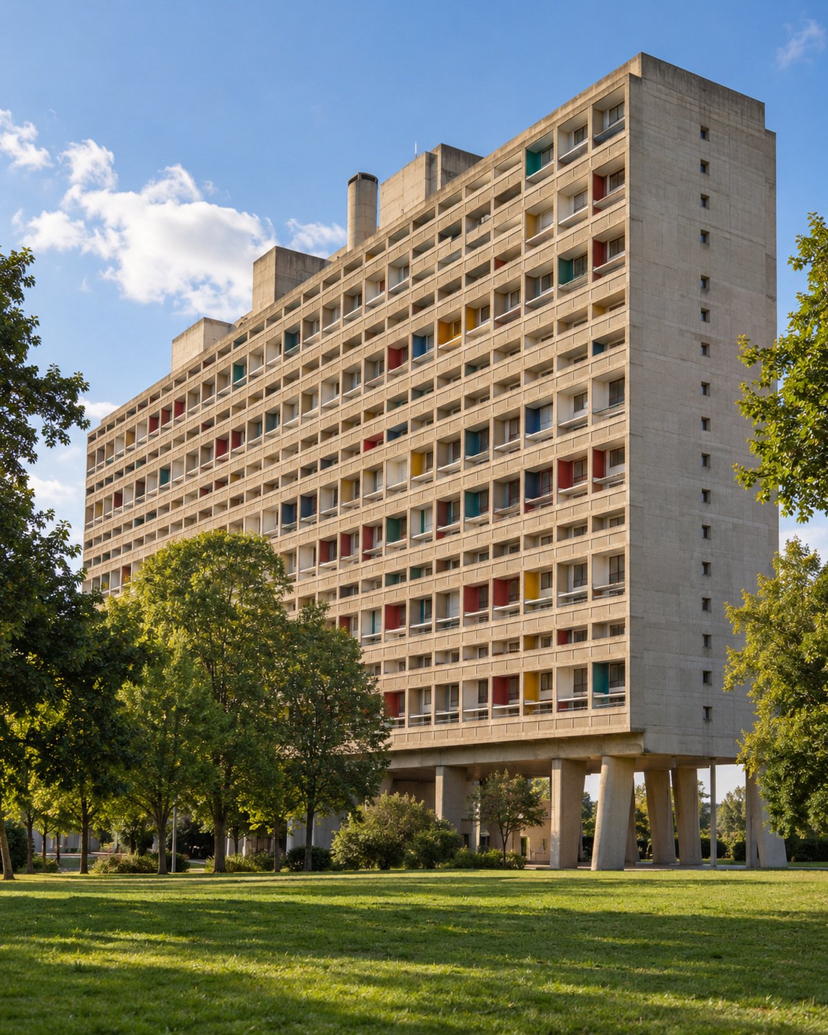 La Maison radieuse de Le Corbusier à Rezé
