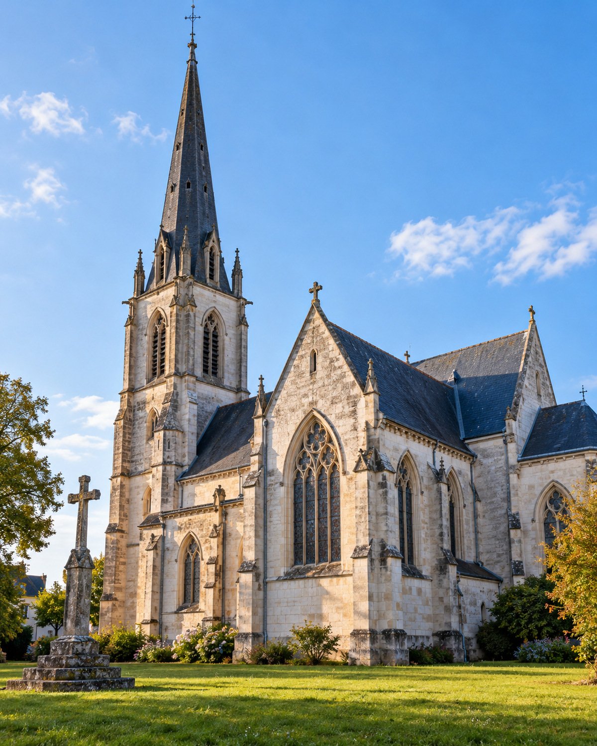 L’église Saint-Hermeland de Saint-Herblain
