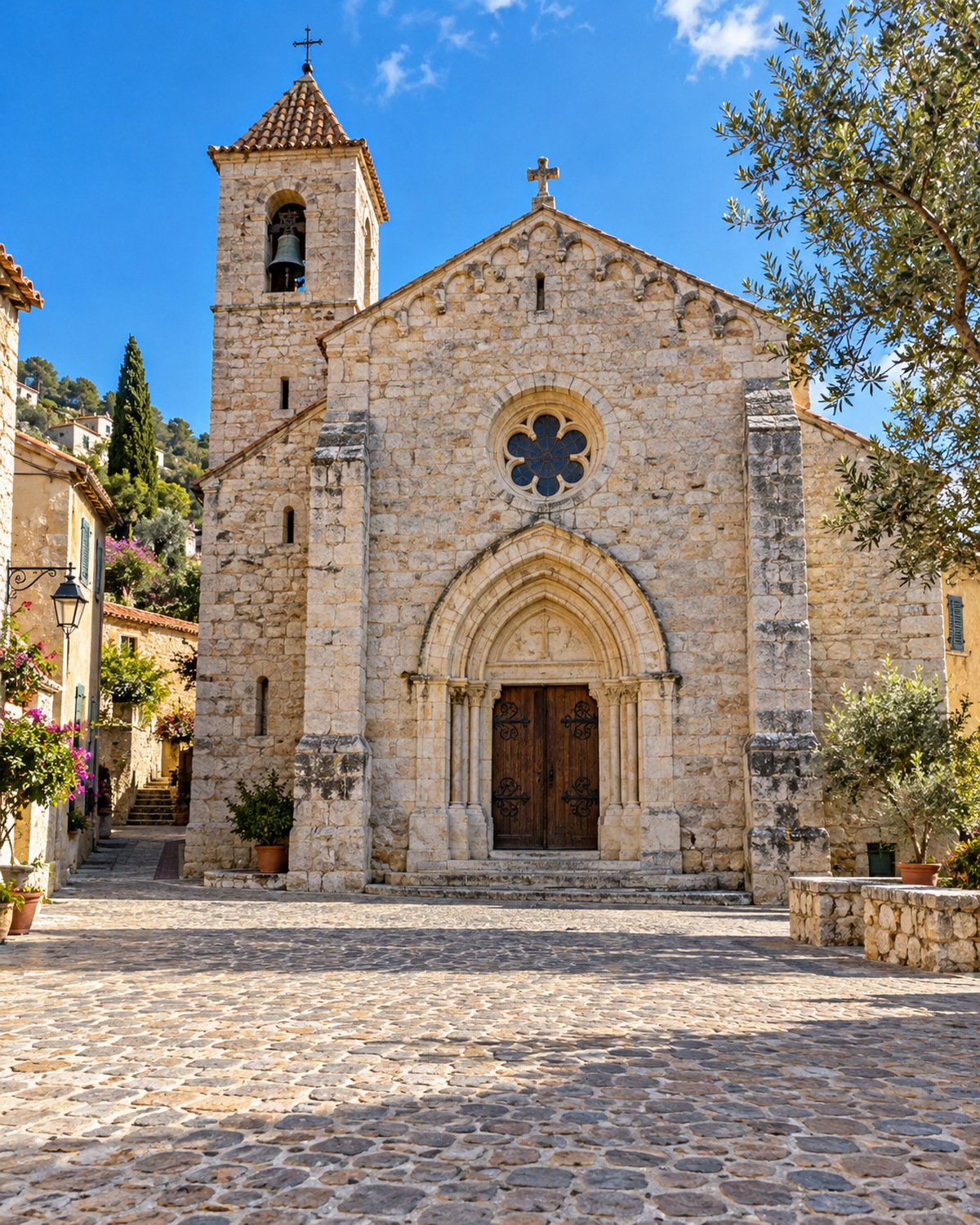 L’église Saint-Nicolas de Gattières