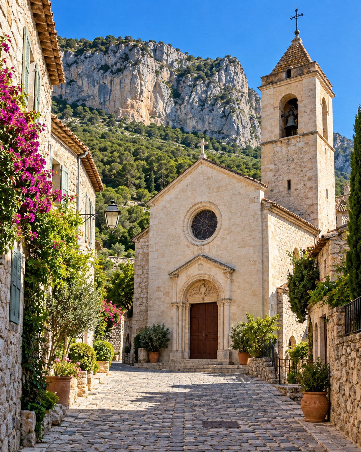 L’église Saint-Jean-Baptiste de Saint-Jeannet