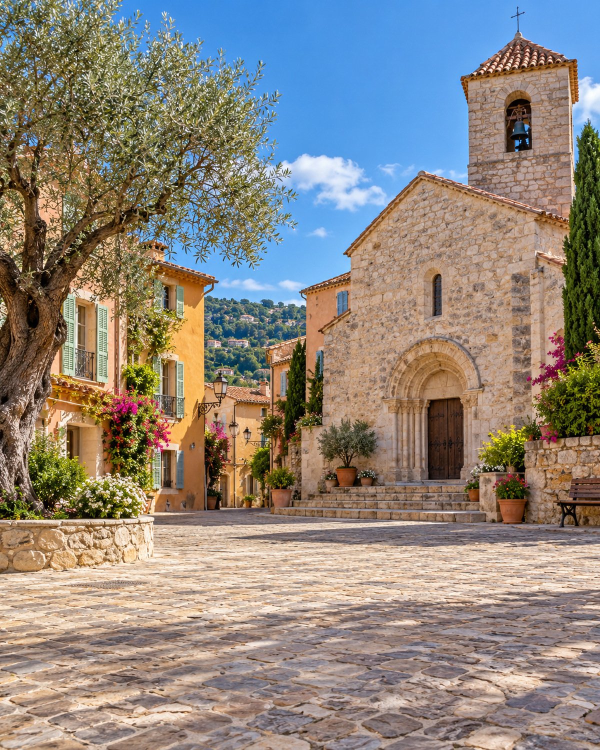 Le vieux village de Saint-Laurent-du-Var
