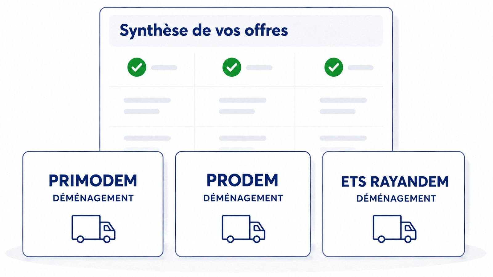 Synthèse de vos offres NEXTCITYS