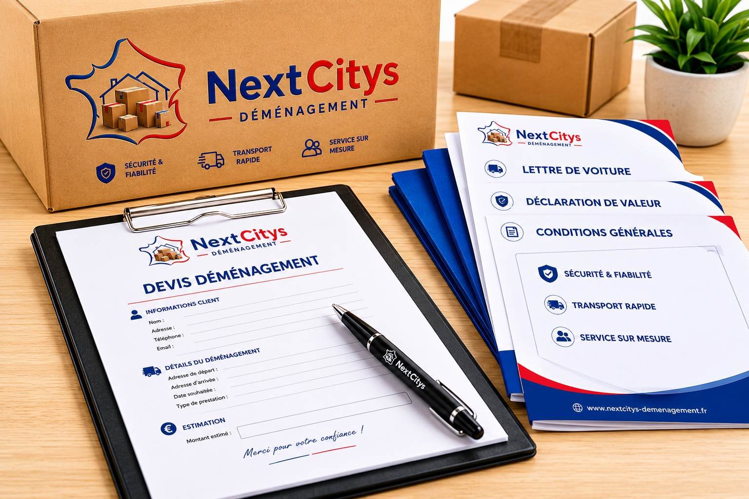 La lettre de voiture NEXTCITYS