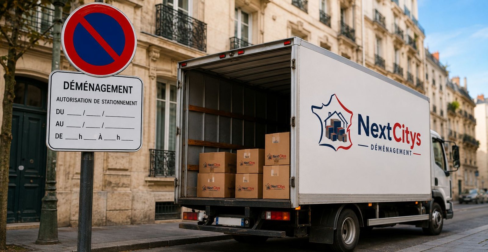 Où stationner le véhicule lors de votre déménagement ?